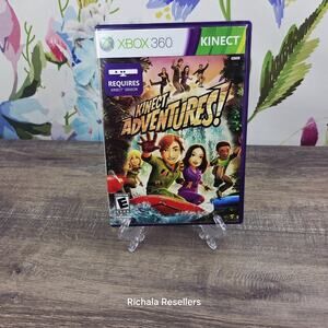 Kinect Adventures (Microsoft Xbox 360, 2010) Complete